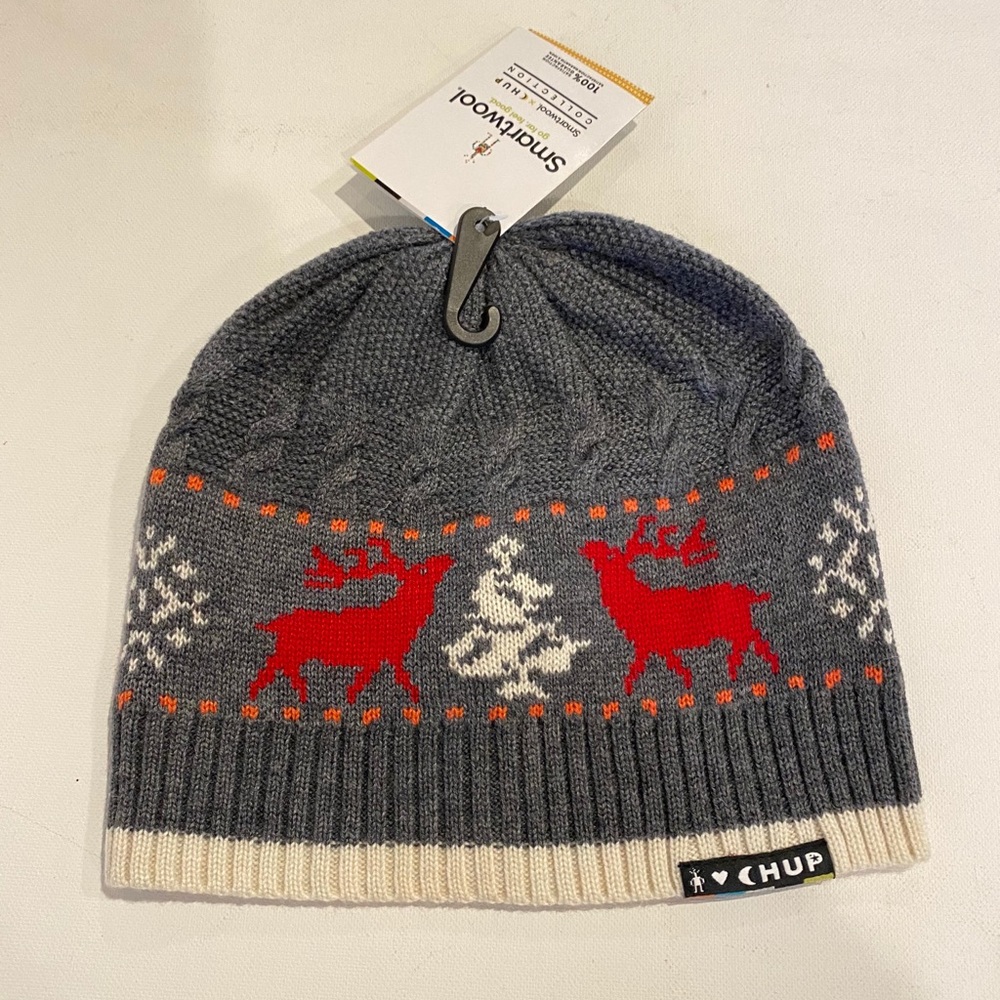 Smartwool Chup Kaamos Beanie  Gray Heather NWT